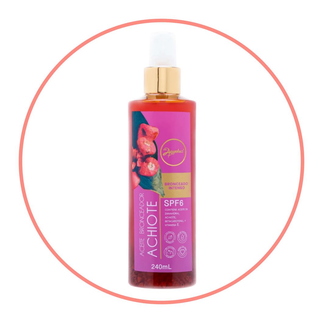 ACEITE BRONCEADOR DE ACHIOTE ANYELUZ