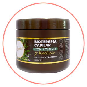 BIOTERAPIA CAPILAR CON ROMERO Y BIOELIXIR ANYELUZ