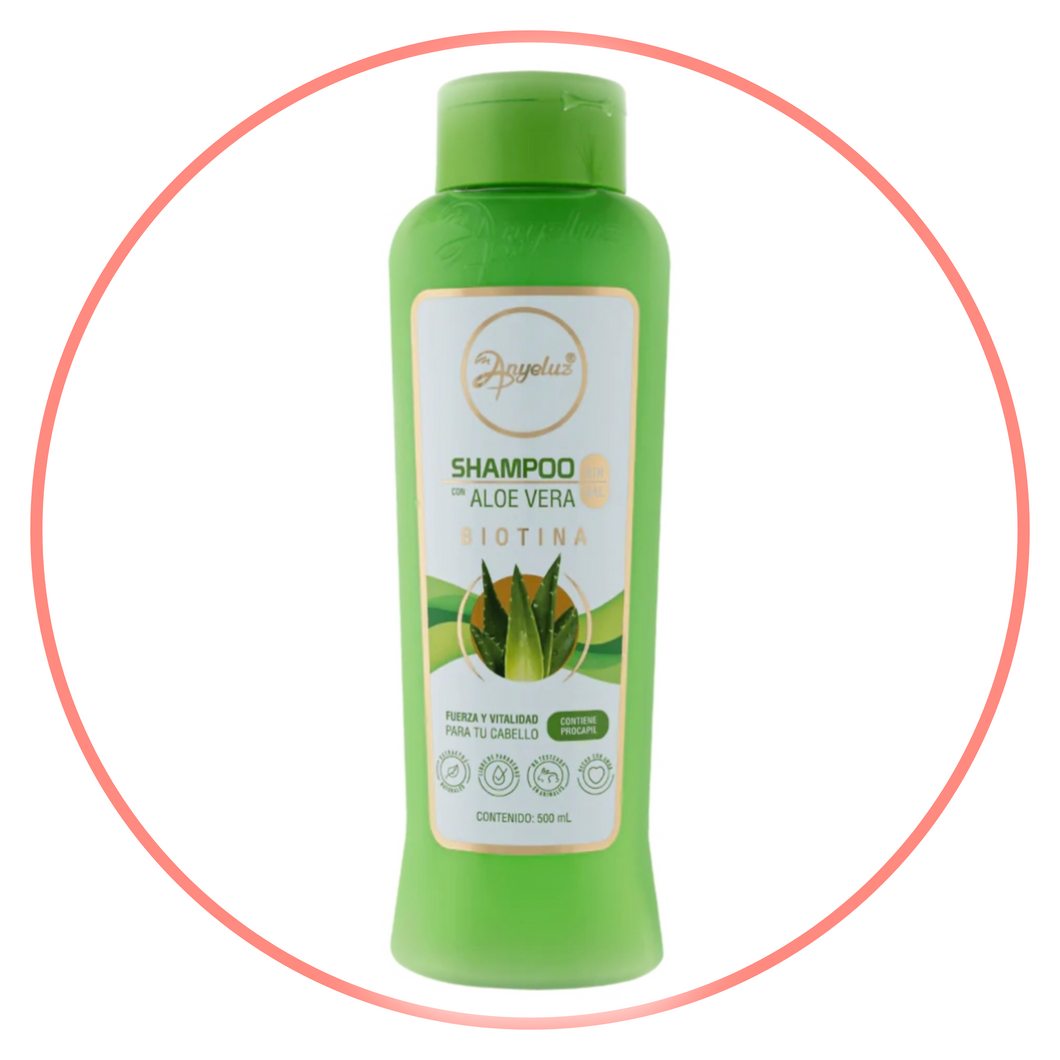 SHAMPOO ALOE ANYELUZ (Cabello graso)