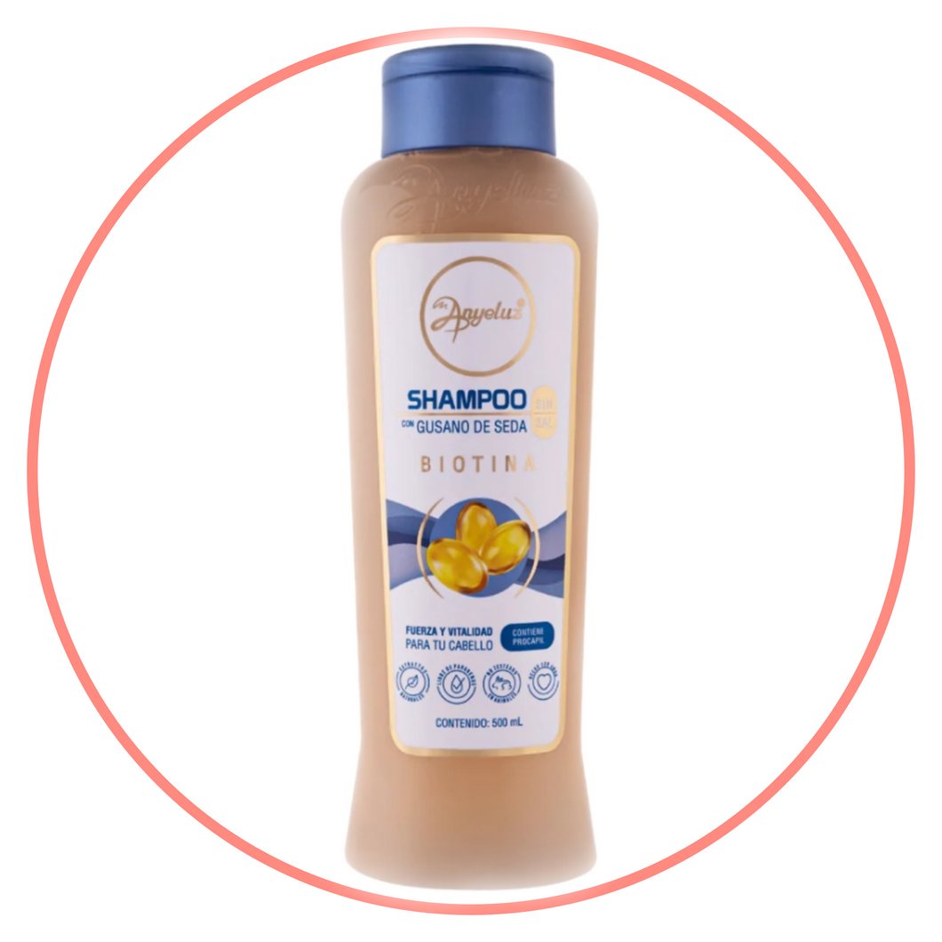 SHAMPOO GUSANO DE SEDA ANYELUZ (Cabello seco)