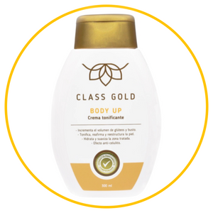 BODY UP CLASS GOLD CREMA VOLUMINIZANTE Y REAFIRMANTE 300 ML