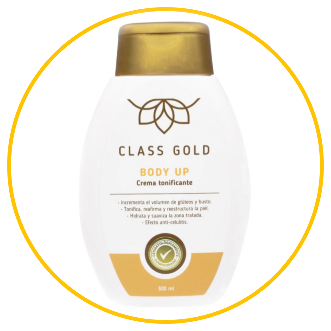 BODY UP CLASS GOLD CREMA VOLUMINIZANTE Y REAFIRMANTE 300 ML