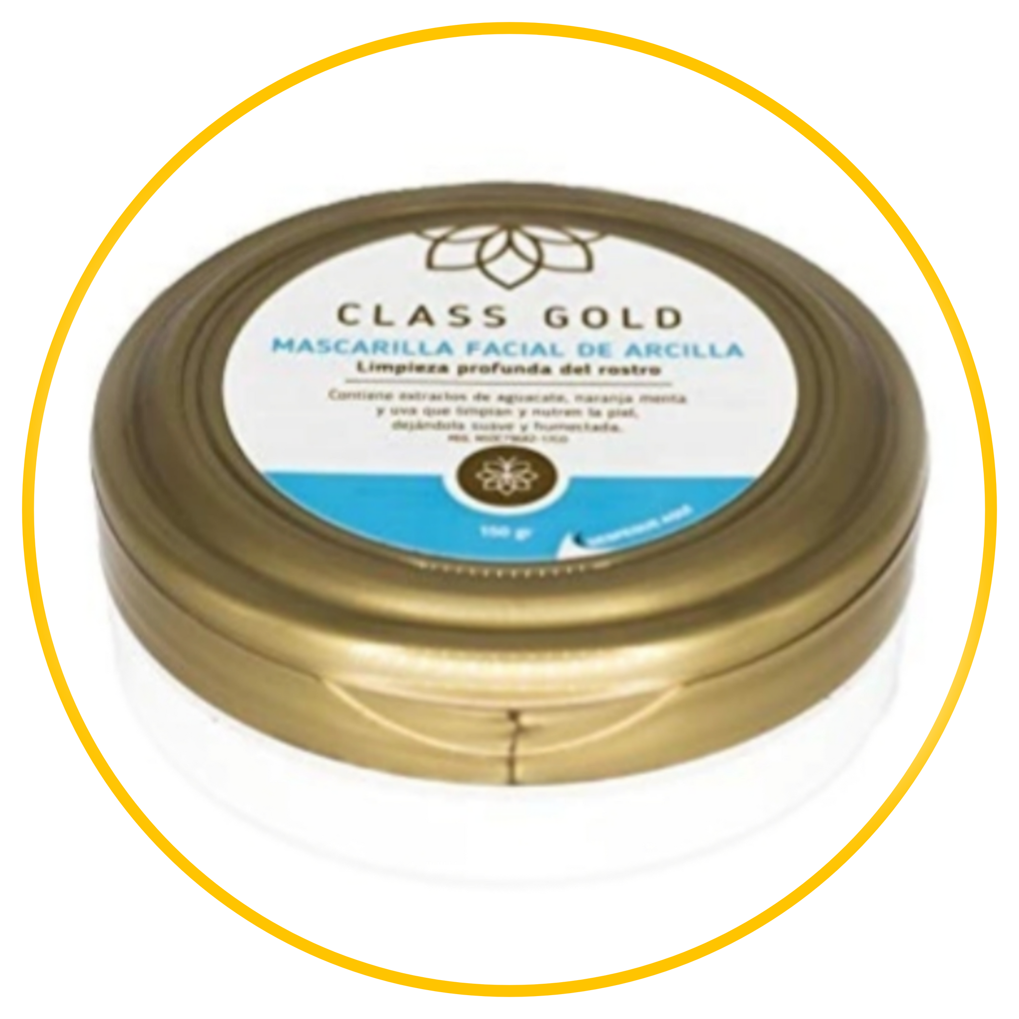 Class Gold Mascarilla Facial De ARCILLA