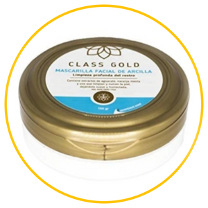 MASCARILLA FACIAL DE ARCILLA CLASS GOLD