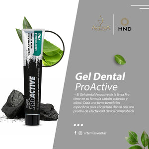 CREMA DENTAL PROACTIVE CON CARBON ACTIVADO HND